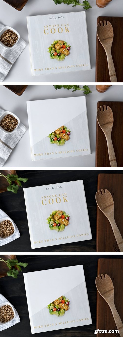 Recipes Book Mockup