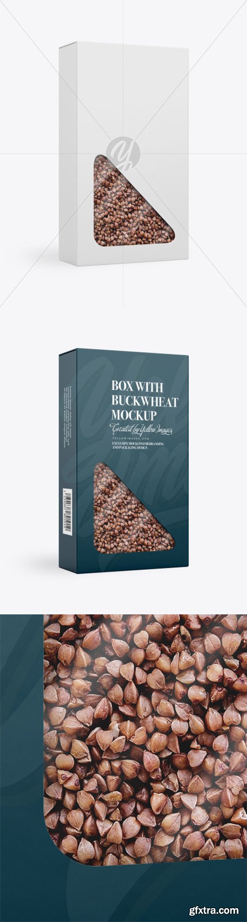 Box with Buckwheat Mockup 78390