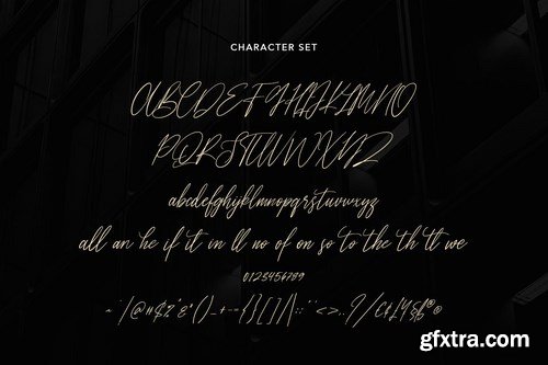 Wishlyttes Signature Font