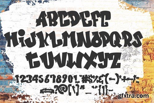 Nightfate Graffiti - Bold Graffiti Font