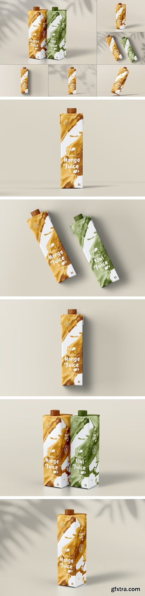 GraphicRiver - Juice Carton Mock-up 2 31244119