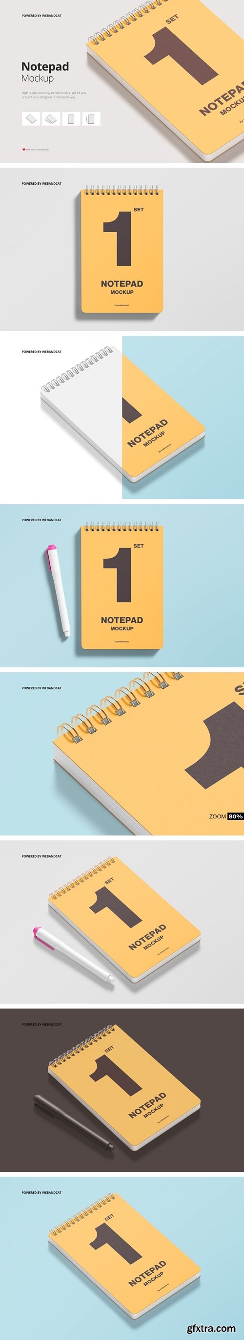 Sketchbook / Notepad Mockup