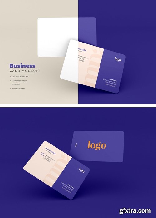 Business Card Mockup - Vol 11