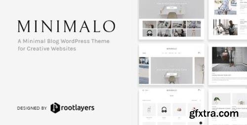 ThemeForest - Minimalo v1.0.7 - A Minimal Blog WordPress Theme for Creative Websites - 20468303