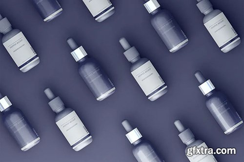 Dropper Bottles Mockup