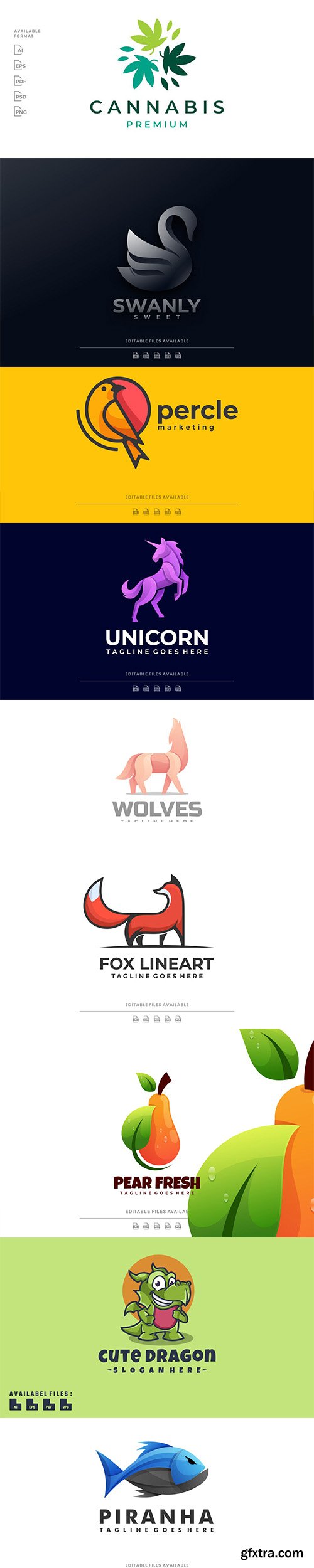 Beautiful Logo template Collection Vol2