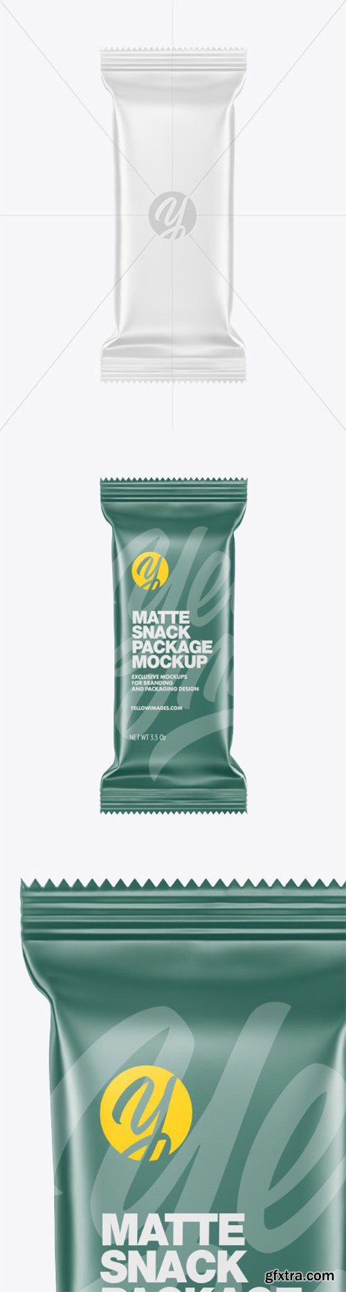 Matte Snack Package Mockup 78738