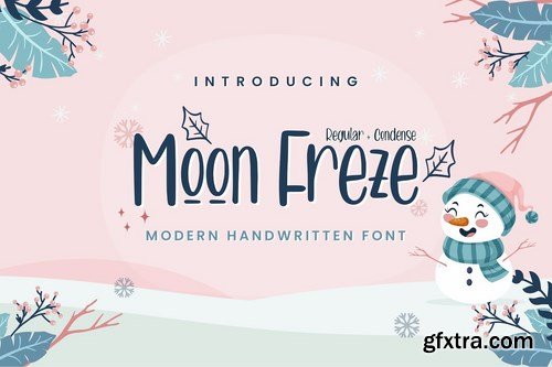 Moon Freze - Modern Handwritten Font