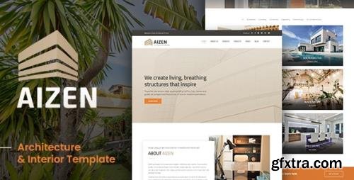 ThemeForest - AIZEN v1.0 - Architecture & Interior Template - 31814801