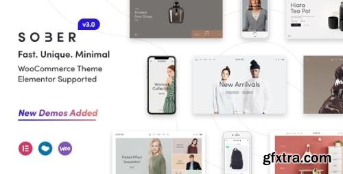 ThemeForest - Sober v3.1.2 - WooCommerce WordPress Theme - 18332889