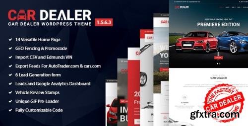 ThemeForest - Car Dealer v1.8.0 - Automotive Responsive WordPress Theme - 20213334 - NULLED