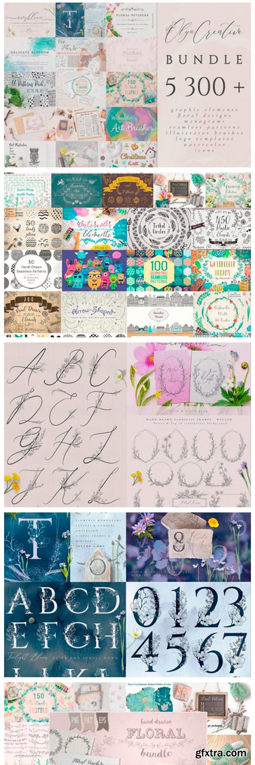 5300+ Graphic Bundle. Design Elements. 11205540