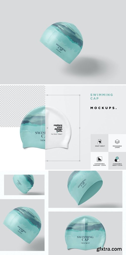 Swimming Cap Mockups