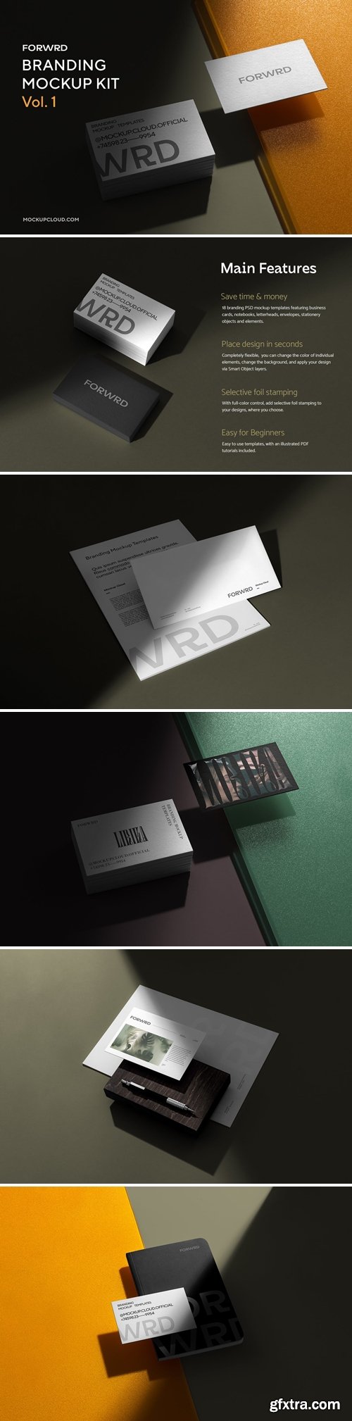 Forwrd Branding Mockups Vol. 1