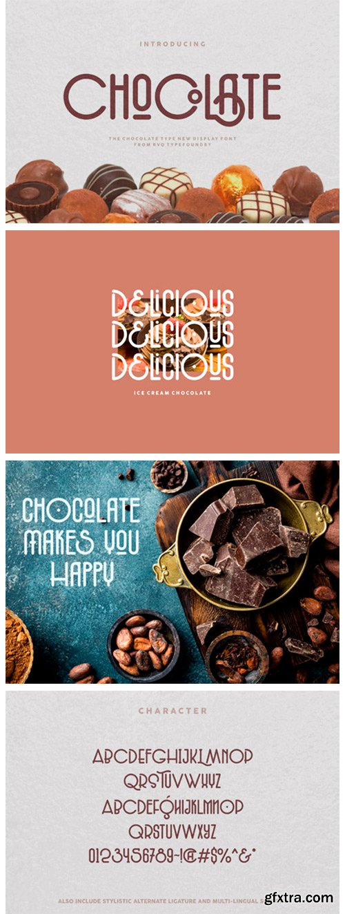 The Chocolate Font