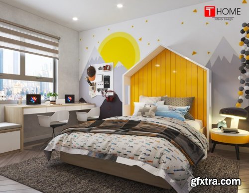 Interior Children Room by Hoang Thoa