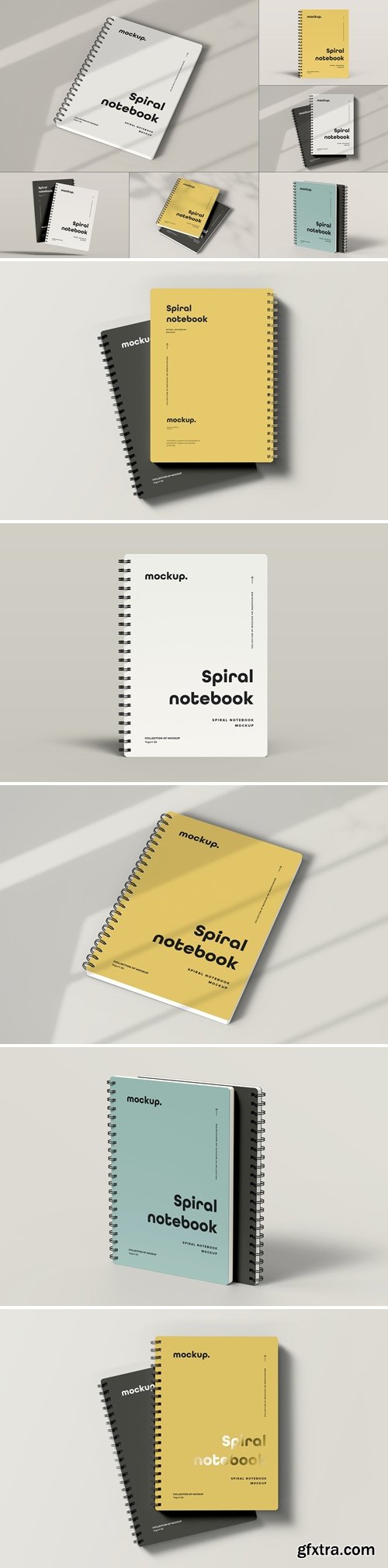 Spiral Notebook Mock-up