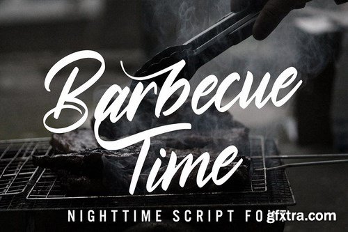 Nighttime - Modern Script Font