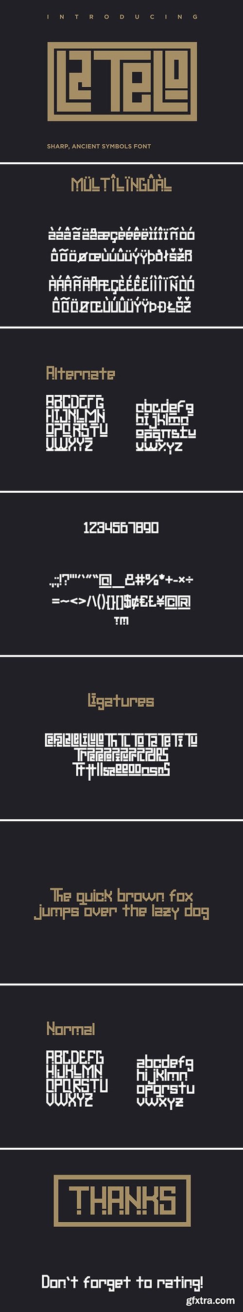 Latelo Font