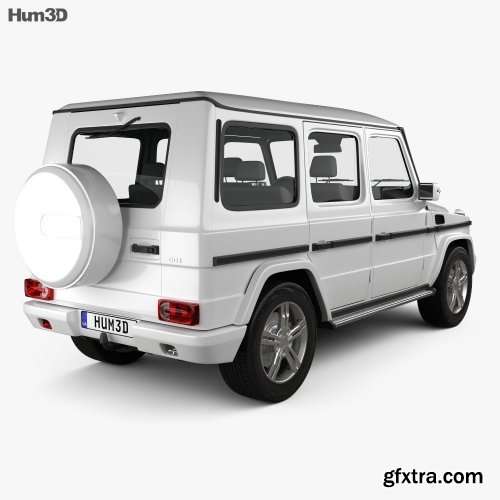 Mercedes-Benz G-class 2011 3D Model