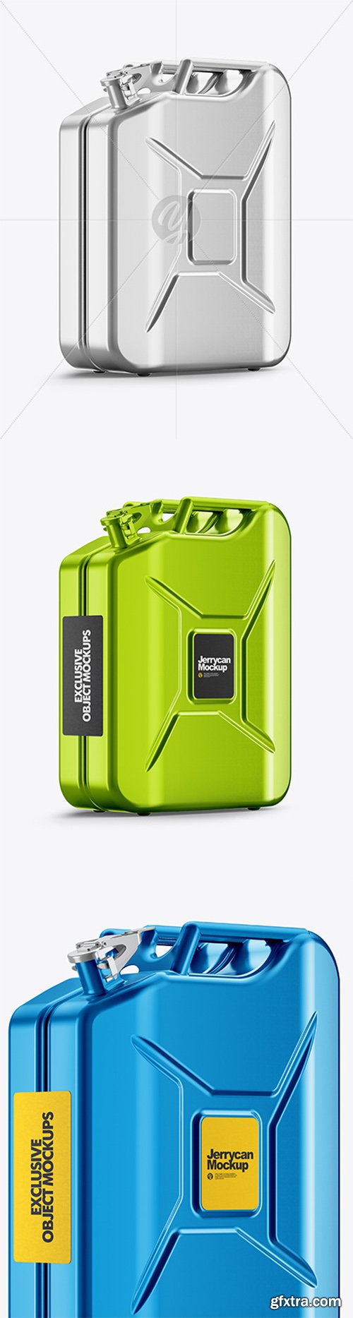 Metallic Fuel Jerrycan - Half Side View 79683