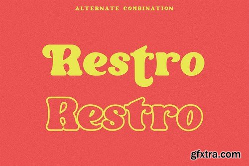 Restro - Display Font