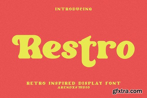 Restro - Display Font