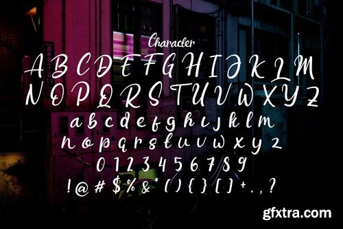 Respalo Brush Script Typeface