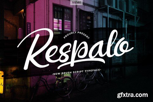 Respalo Brush Script Typeface