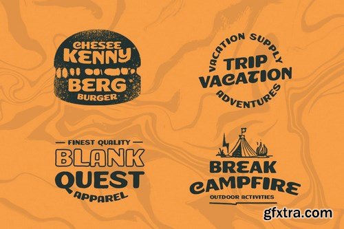 Cleotik - Vintage Display Font