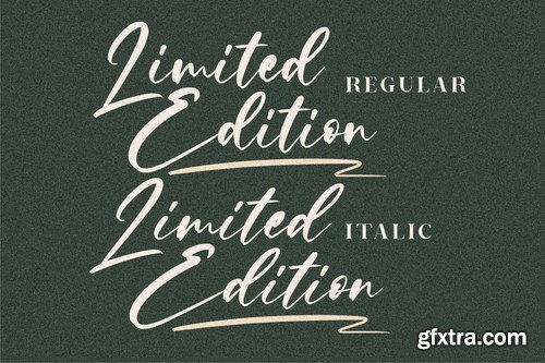 Limited Edition Signature Script