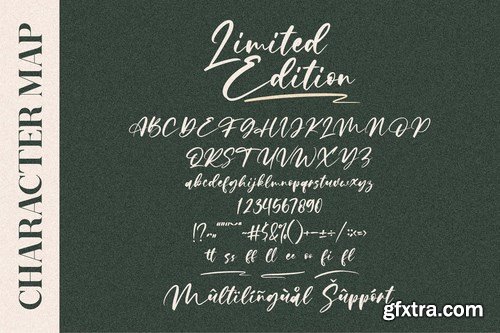 Limited Edition Signature Script