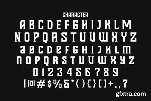 Spacia Display Typeface