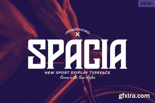 Spacia Display Typeface