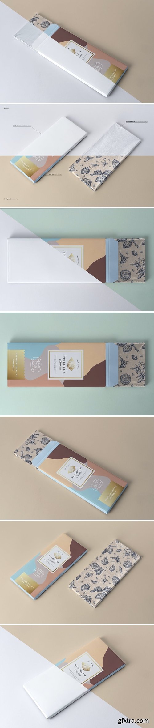 Chocolate Packaging Mockup