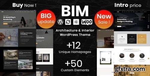 ThemeForest - BIM v1.1.0 - Architecture Interior Design Elementor WordPress Theme - 26437882