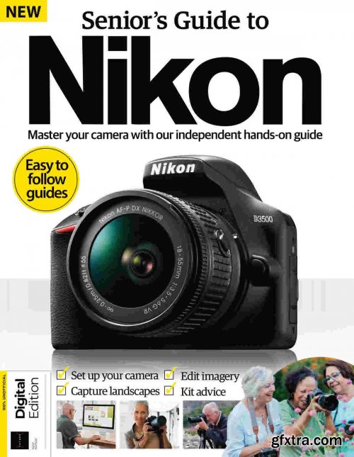 Senior's Guide To Nikon Camera Book - First Edition, 2021