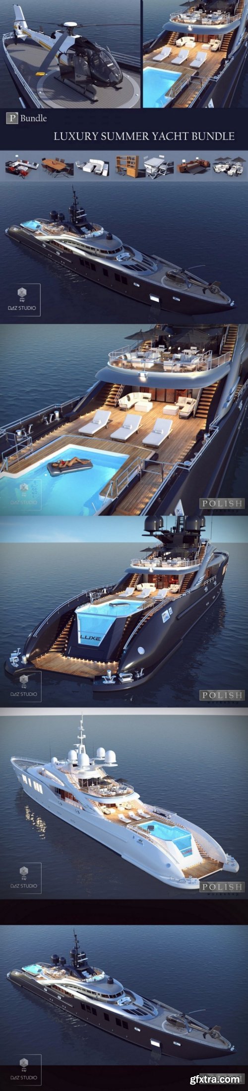 Luxury Summer Yacht Bundle