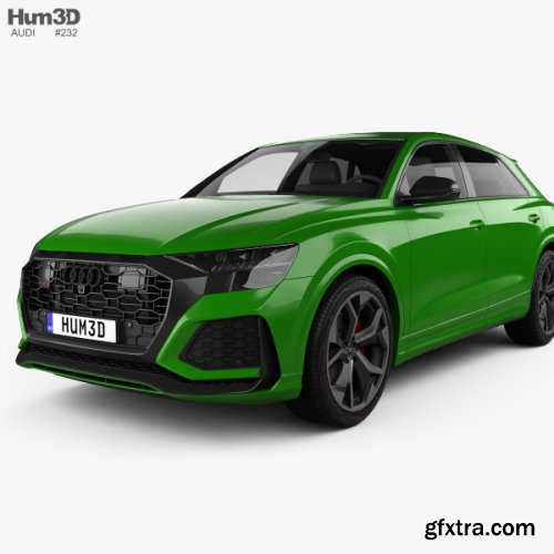 Audi Q8 RS 2020 3D model