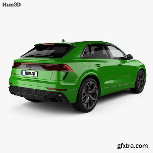 Audi Q8 RS 2020 3D model