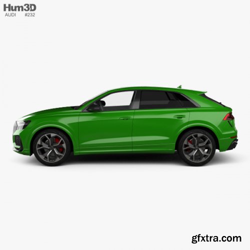 Audi Q8 RS 2020 3D model