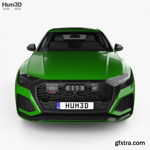 Audi Q8 RS 2020 3D model