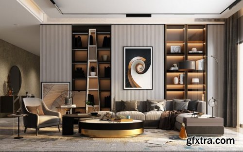 Livingroom 04 By Huy Hieu Lee