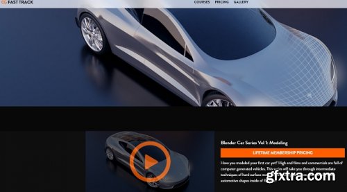 CGFasttrack - Blender Car Series Vol 1 Modeling
