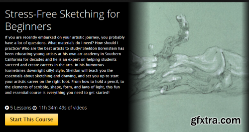 Stress-Free Sketching for Beginners With Sheldon Borenstein