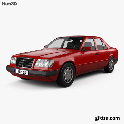 Mercedes-Benz E-Class sedan 1993 3D model