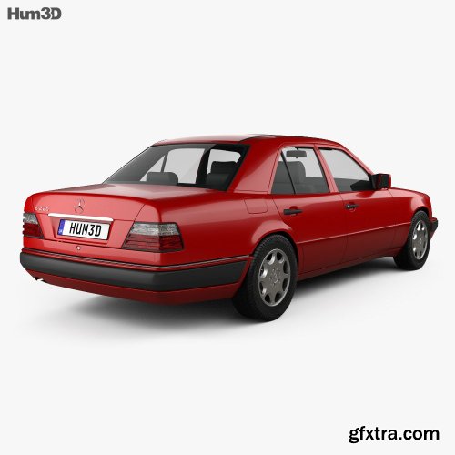 Mercedes-Benz E-Class sedan 1993 3D model