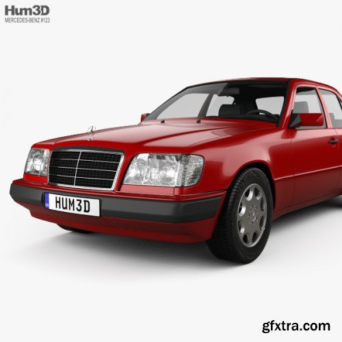 Mercedes-Benz E-Class sedan 1993 3D model