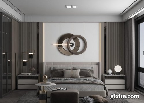 Interior Scene Bedroom 05 By Huy Hieu Lee