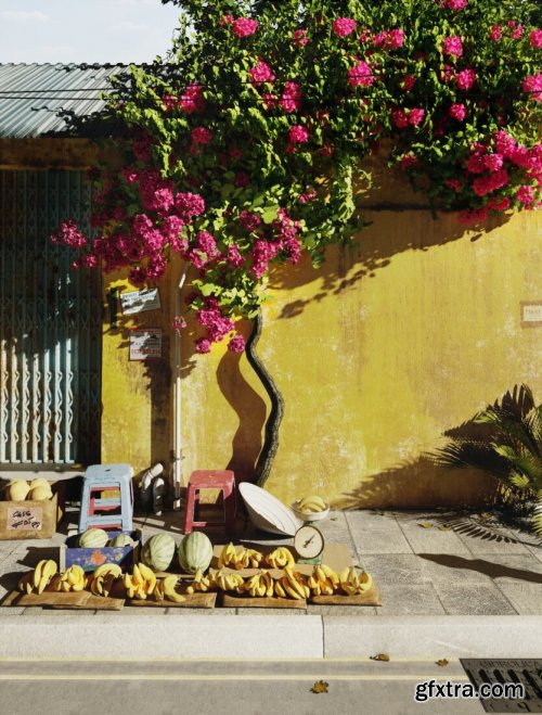 Bougainvillea Tree By Dat Van